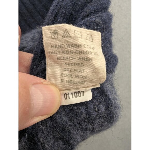 Fossil Sweater Mens Large Patterned Wool Crewneck Pullover Warm Winter Casual - Picture 8 of 8